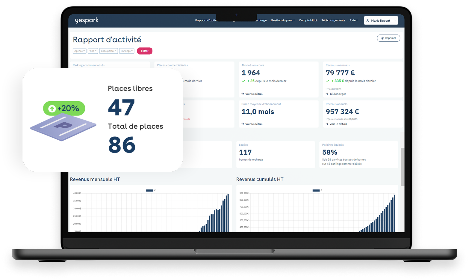 Interface Partenaire