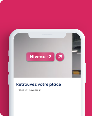 Être guidé jusqu'à sa place réservée