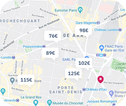 Finden Sie den passenden Parkplatz mit nur wenigen Klicks: